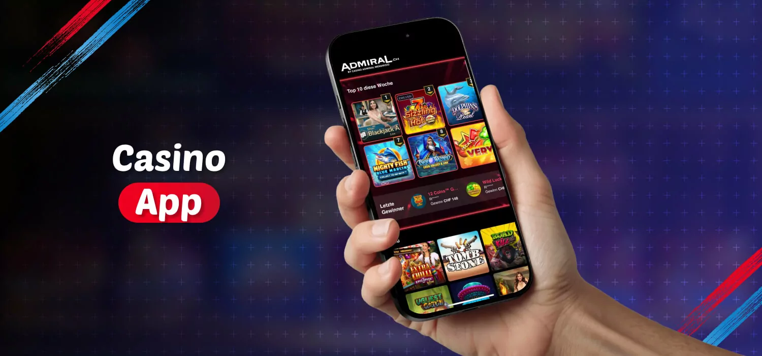 Admiral Casino mobile App