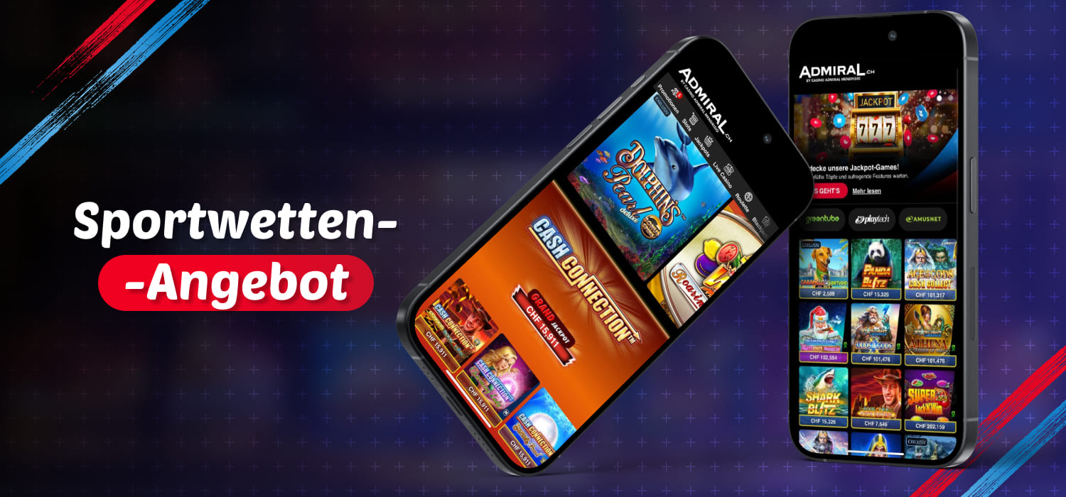 Casino- und Sportwettenangebot