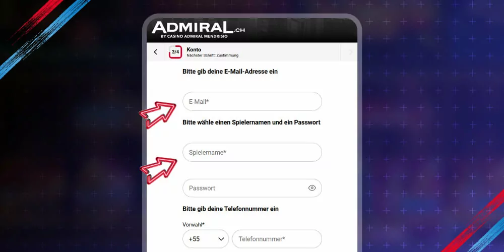 Wählen Sie die Anmeldeinformationen aus